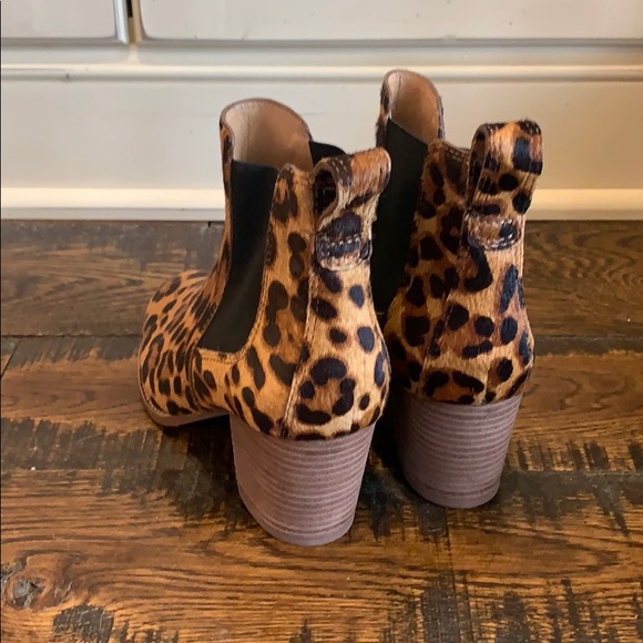 Madewell The Regan Boot in Leopard Calf Hair J8436 - Picture 3 of 3